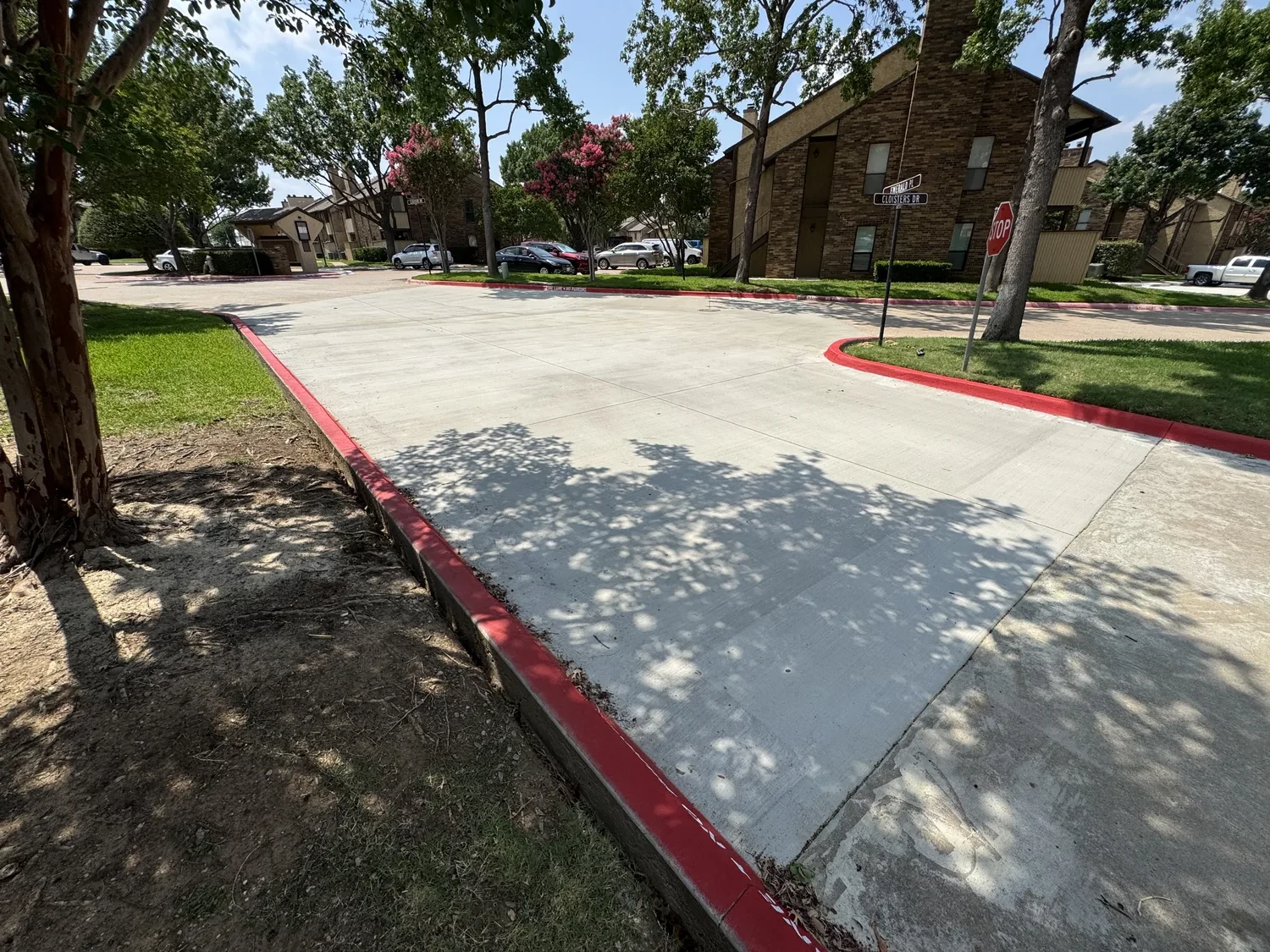 Poured to spec, documented to match by Lucky’s Concrete in Naples
